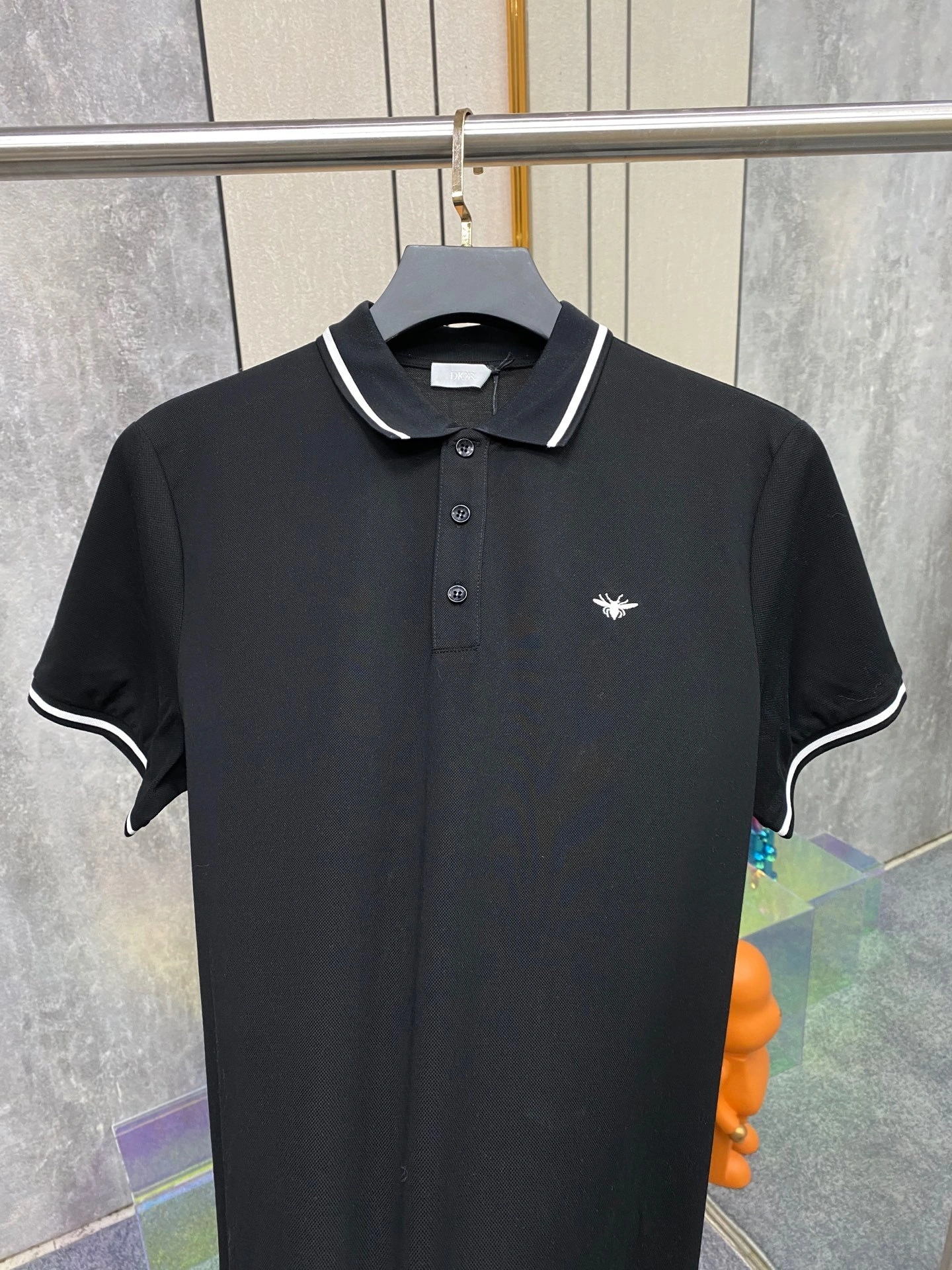 &wg.luxury- 4ior embroidery POLO 2Colour item:E-F355B1614-2